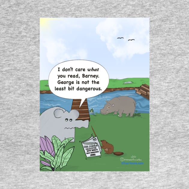 Enormously Funny Cartoons Hippo Steriotyping by Enormously Funny Cartoons